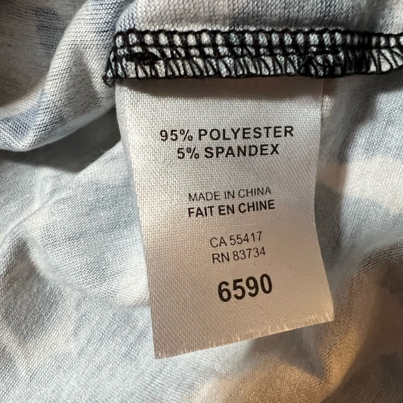 Animal print ladies top long sleeve tee by Carre Noir Size Medium - Picture 5 of 9